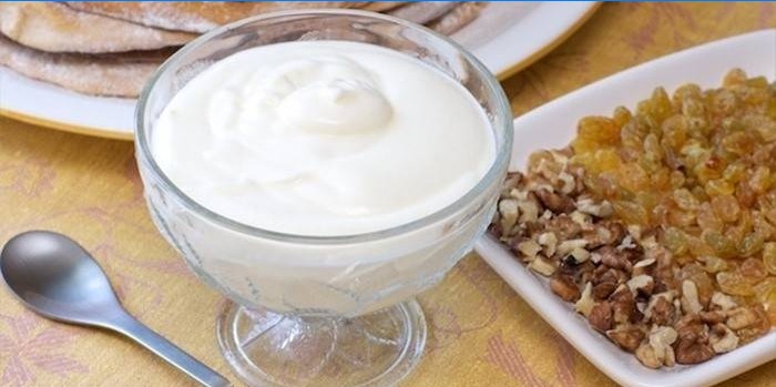 Ingrédients de la crème sure