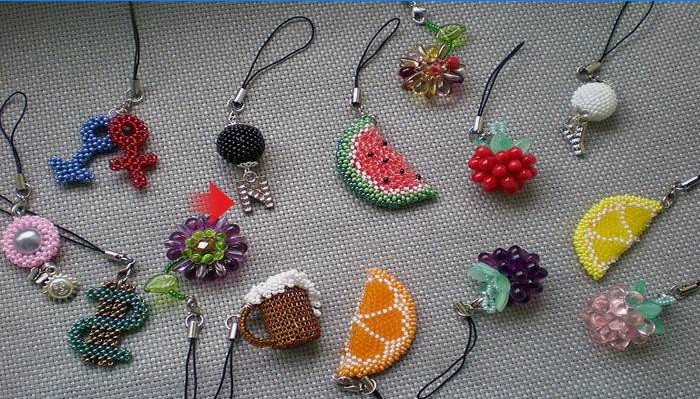 Breloques en perles