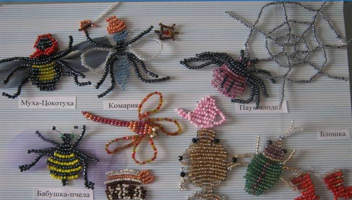Figurines de perles