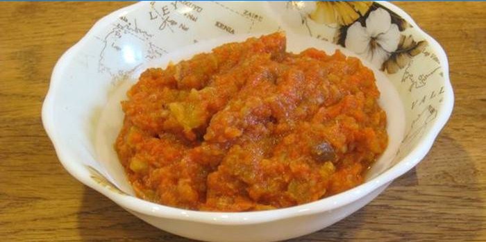 Apéritif au caviar de légumes
