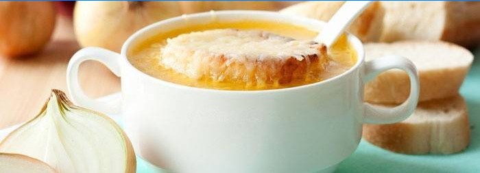 Oignon - Le principal ingrédient pour la soupe minceur