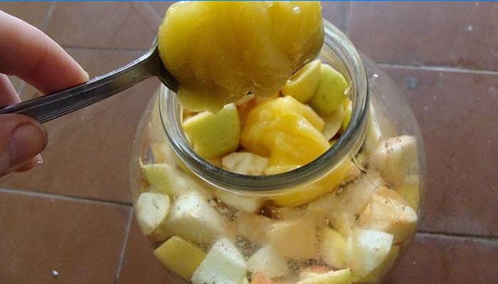 Vinaigre de cidre de pomme maison