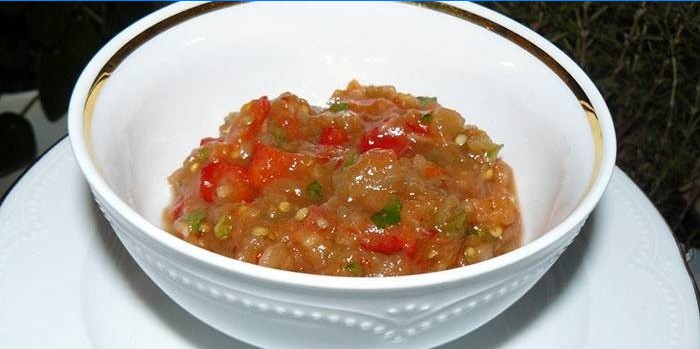 Caviar d'aubergine braisé