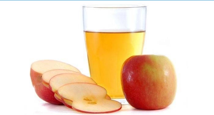 Vinaigre de cidre de pomme naturel fait maison