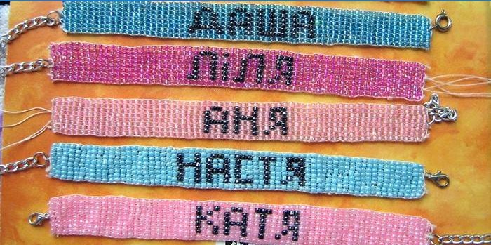 Bracelets prénom