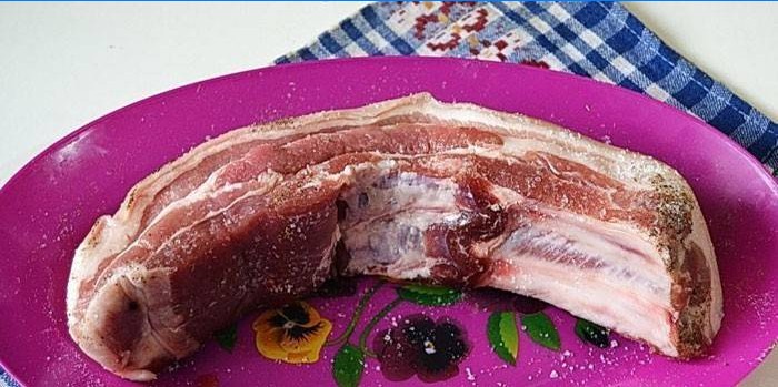 Salage de viande