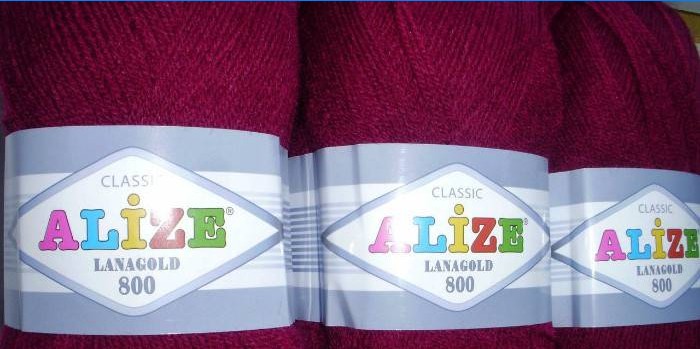 Fil Alize Lanagold 800 pour cardigan Lalo