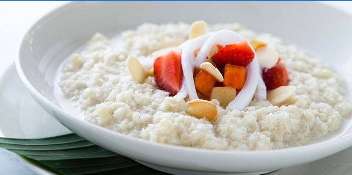 Millet aux fruits