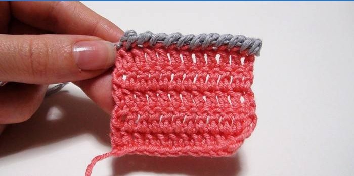 Technique de tricot «étape Rachich»