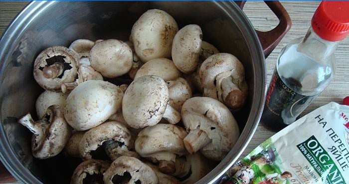 Préparation pour la cuisson
