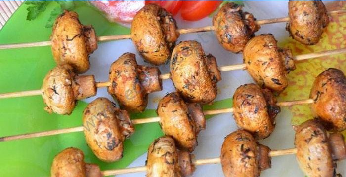 Plat frit avec marinade au citron