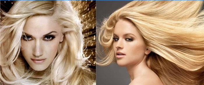 Coloration en blond de Loreal