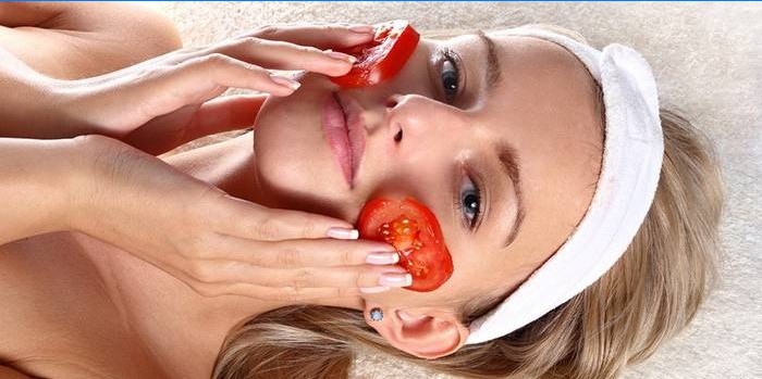 Masque lifting tomate