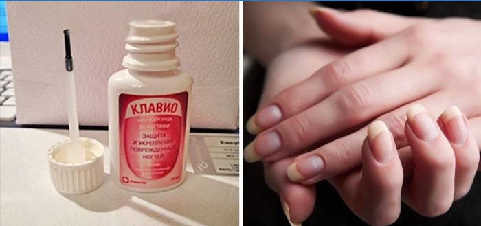 Utiliser Clavio Nail Lotion