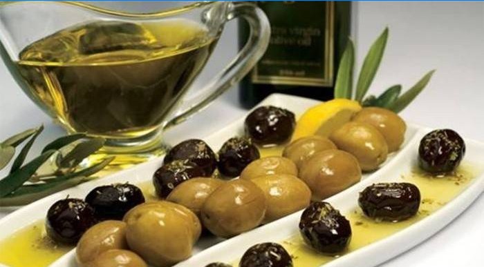 Plat aux olives