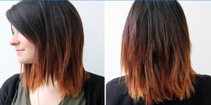 Couleur des cheveux foncés