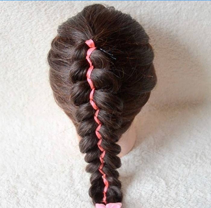 Tresse à 5 brins