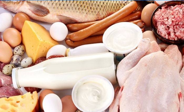 Produits animaux riches en potassium