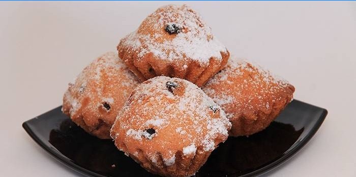 Gâteau silicone aux raisins secs