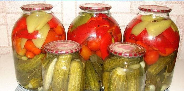 Recette pour saler les légumes aigus pour l'hiver