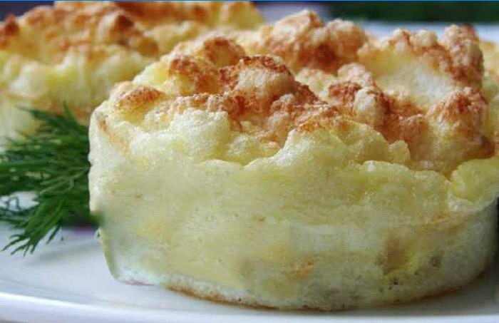 Baby souffle cuit en portions