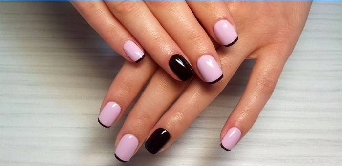 Version noir et rose