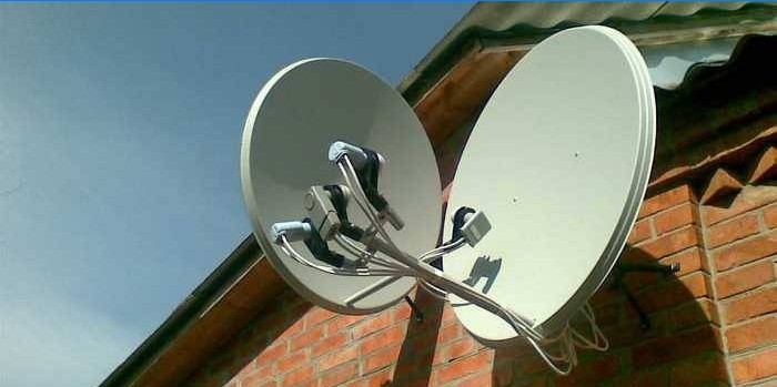 Le choix d'antennes paraboliques