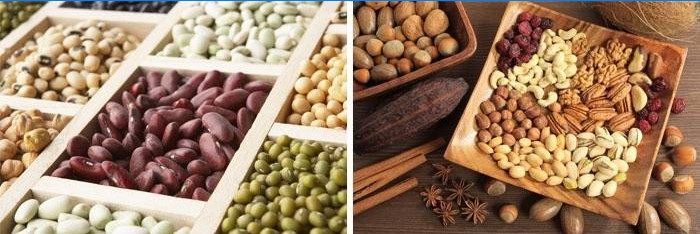 Légumes et noix