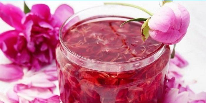 Confiture de rose sans traitement thermique