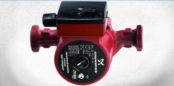 Charge de circulation pour le chauffage