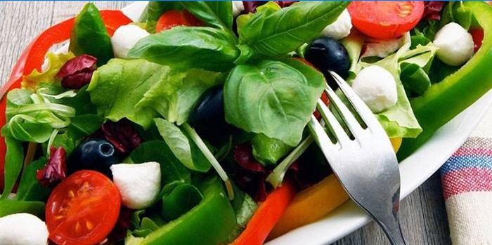 Salade diététique