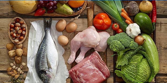 Ensemble de régime alimentaire