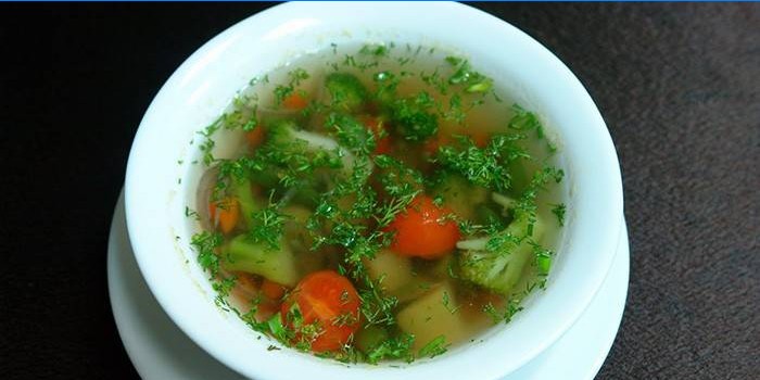 Un bol de soupe