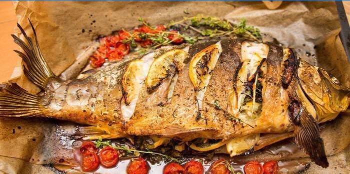 Poisson farci