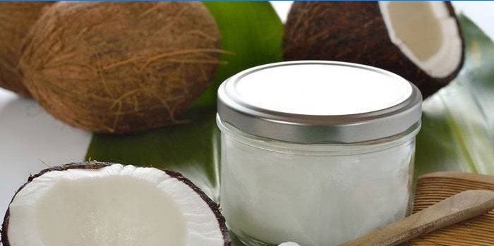 Pot de crème au lait de coco