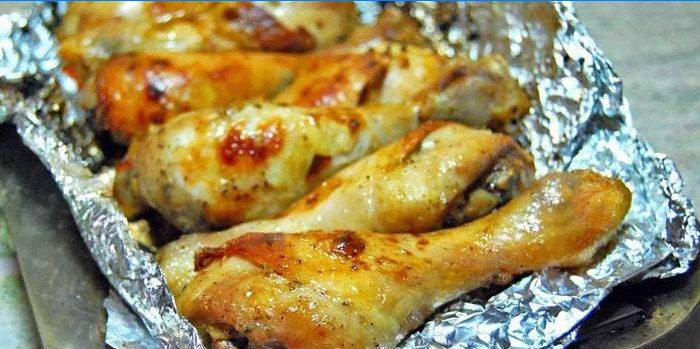 Pilons de poulet rôti