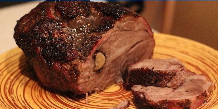 Cou de porc au four