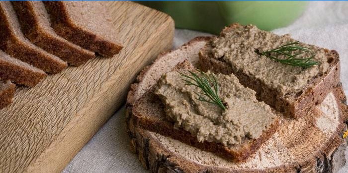 Sandwichs au pâté maison