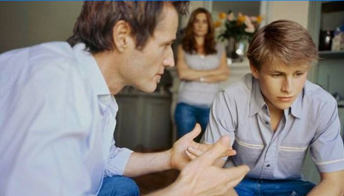 Conflits entre parents et fils