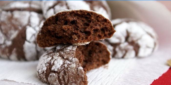 Biscuits sablés au miel et cacao