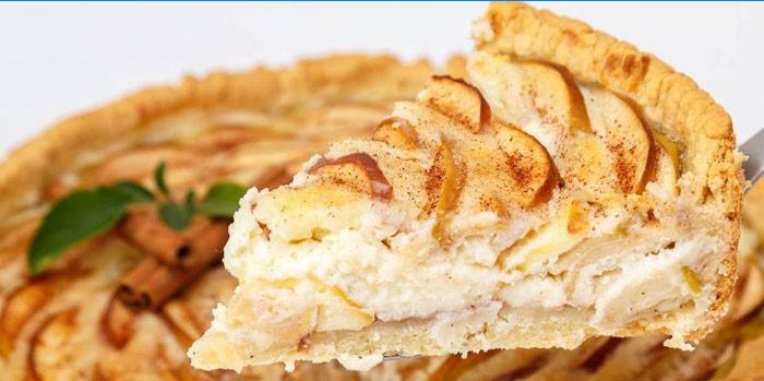 Tarte Tsvetaevsky aux pommes