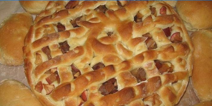 Tarte au beurre et aux pommes
