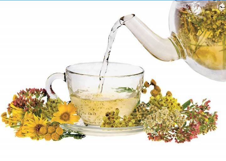 Thé à la camomille et à l'hypericum