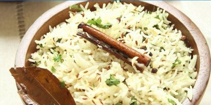 Riz bouilli basmati en vrac