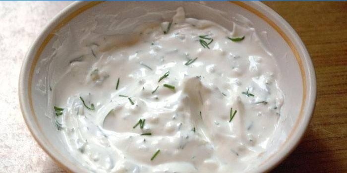 Vinaigrette crémeuse à la mayonnaise