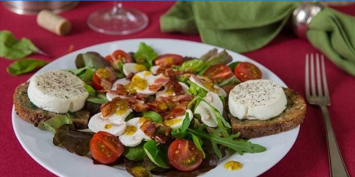 Salade française étape par étape avec photo