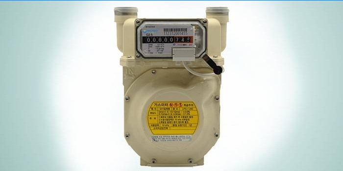 Compteur de gaz domestique KG-6 (G4)