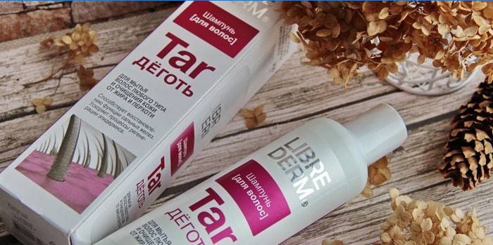 Shampoing au goudron de la société Libriderm