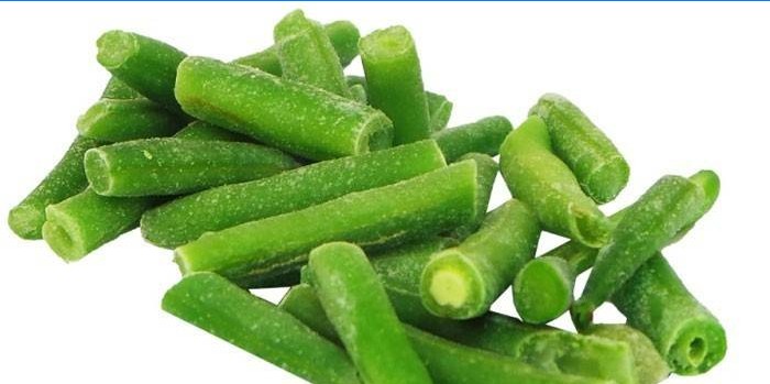 Haricots verts surgelés