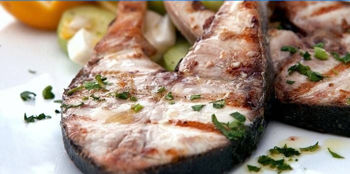 Steaks de maquereau